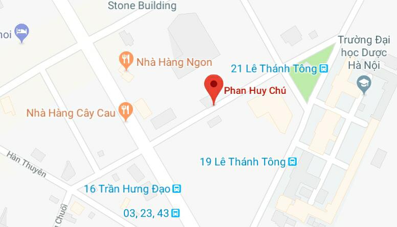 Phố Phan Huy Chú, quận Hoàn Kiếm, Hà Nội
